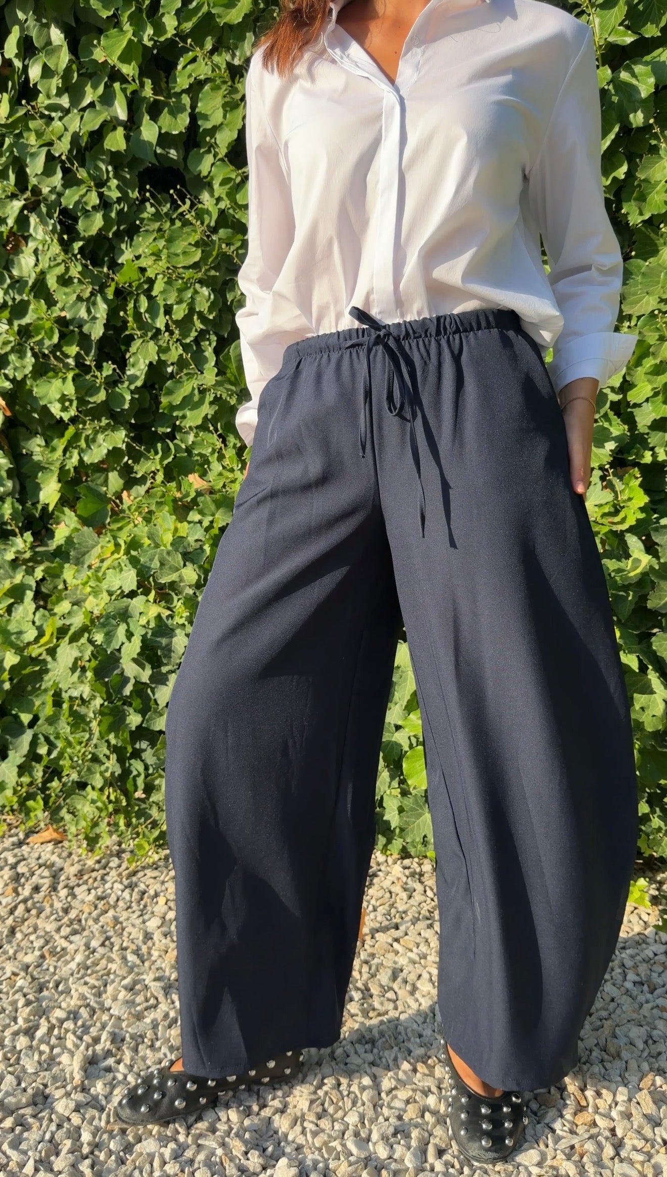 Pantalón traje marino