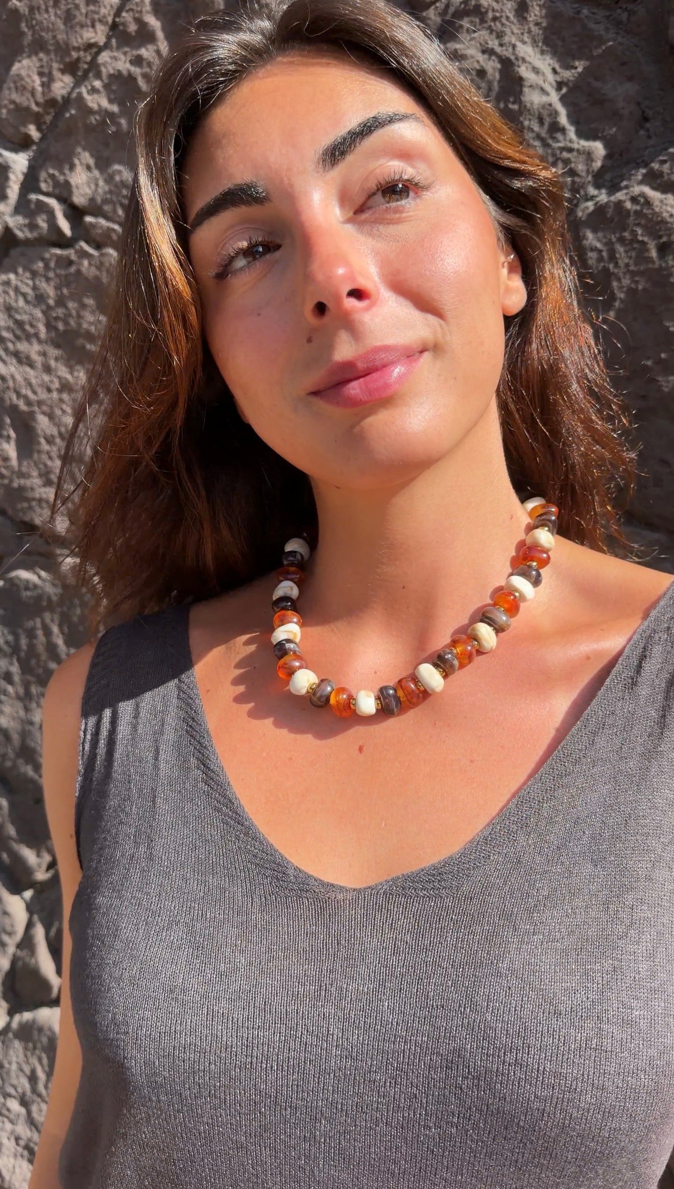 Collar bolitas mix