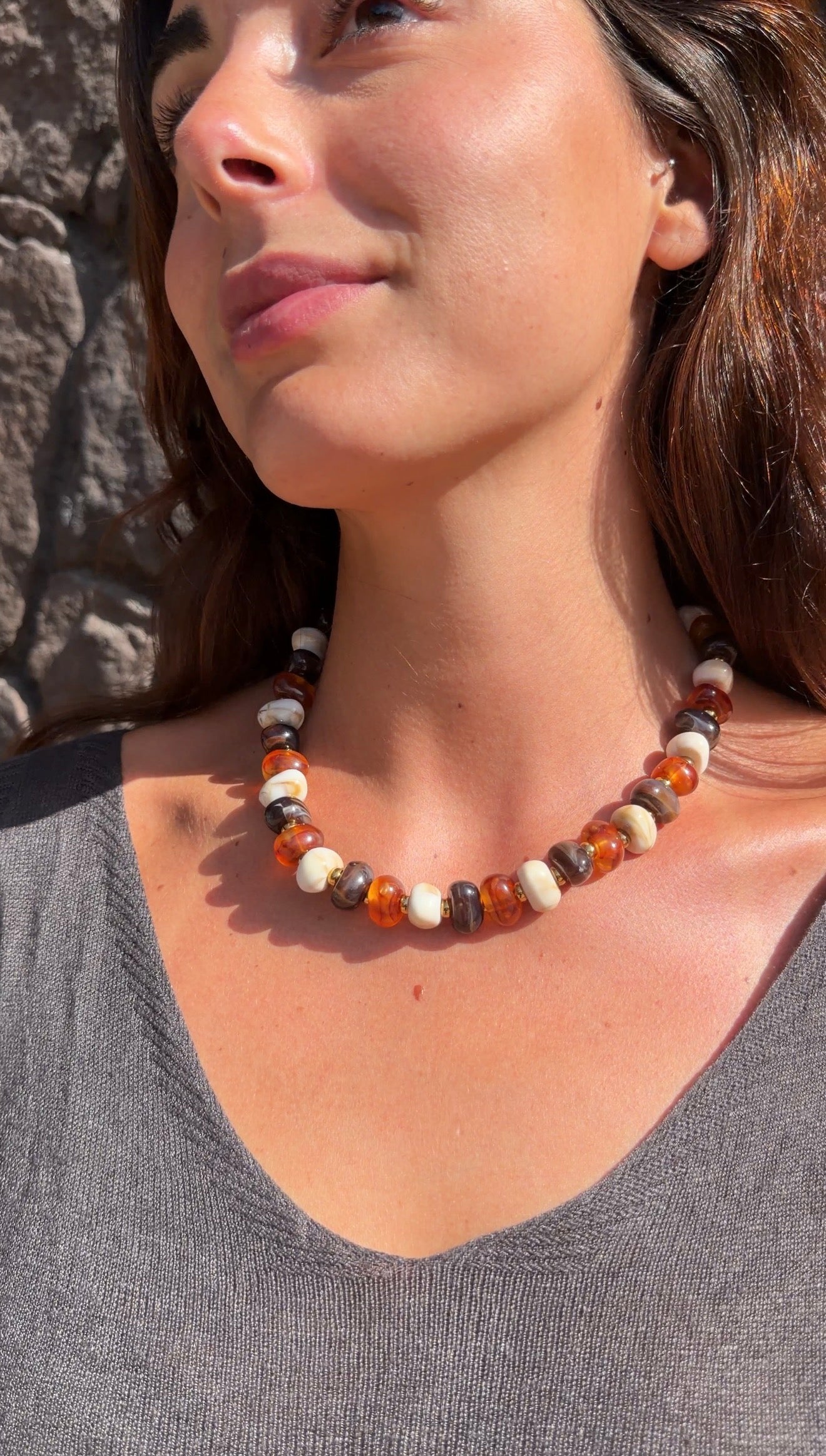 Collar bolitas mix