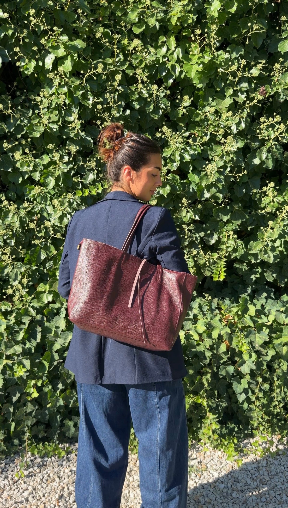 Bolso mediterráneo berenjena
