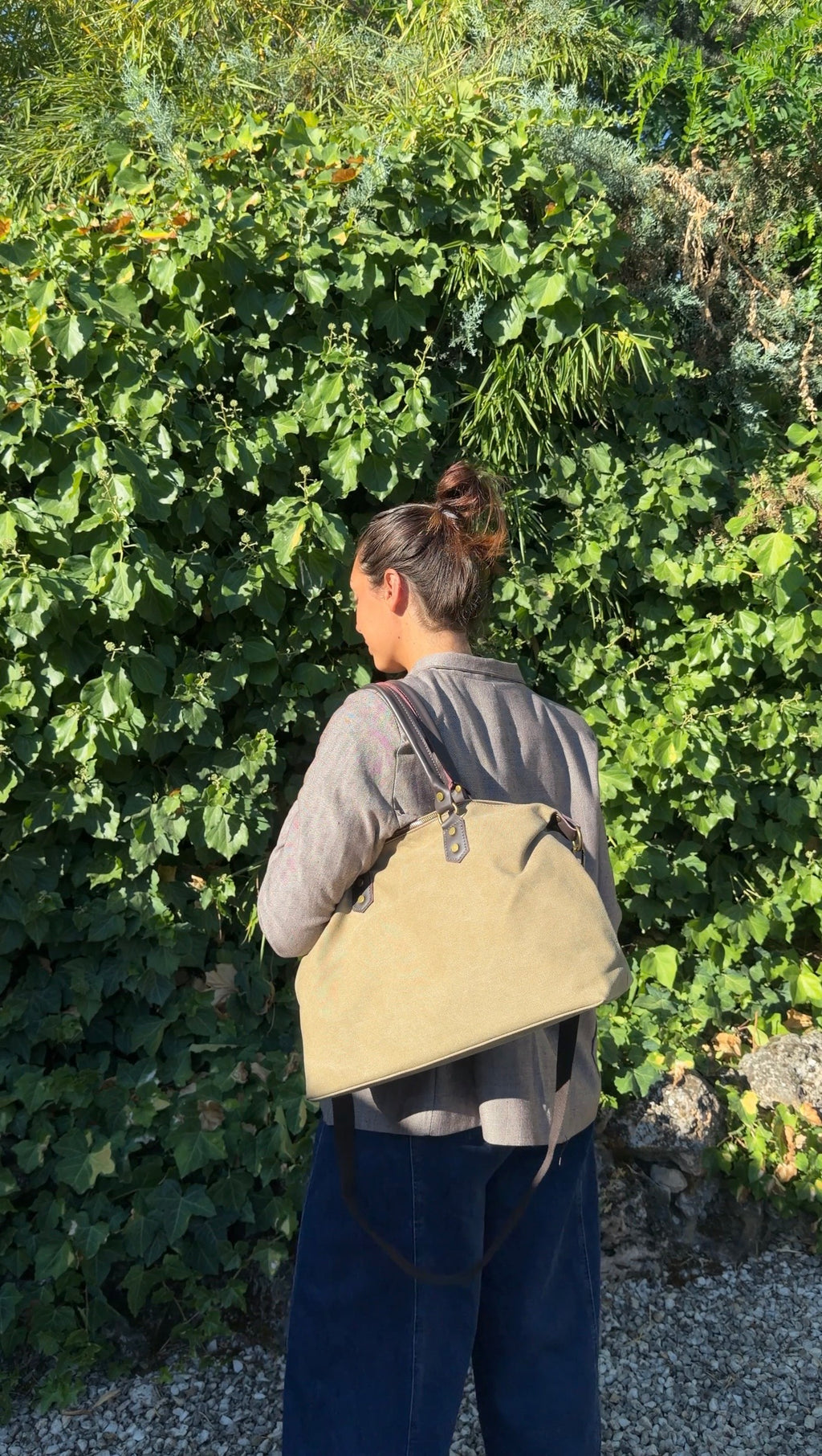 Bolso panamá 2.0 kaki