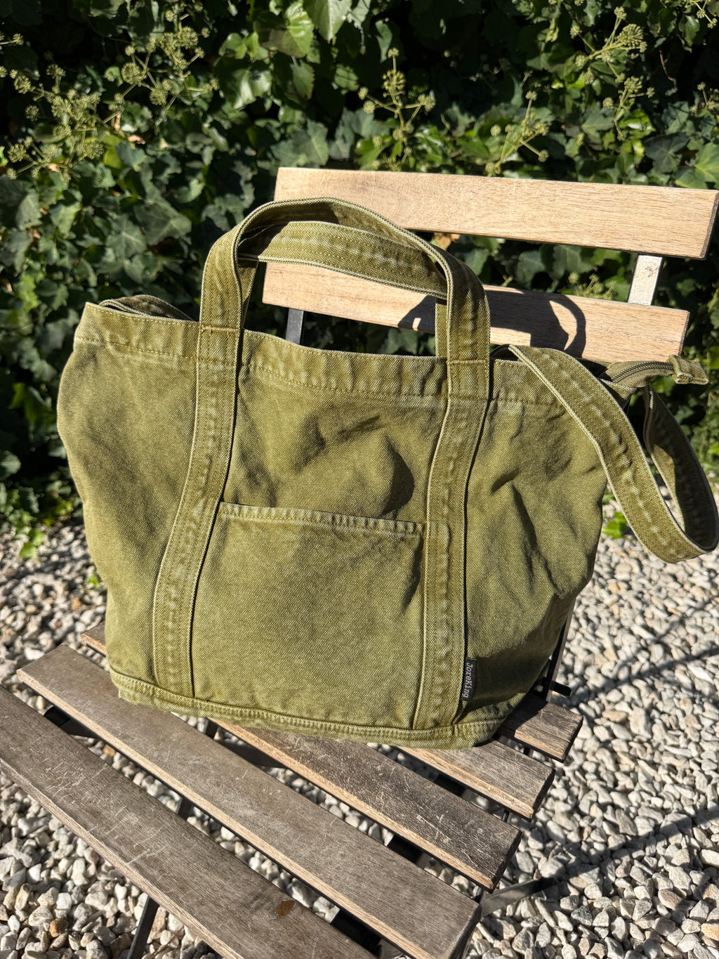 Bolso vaquero kaki