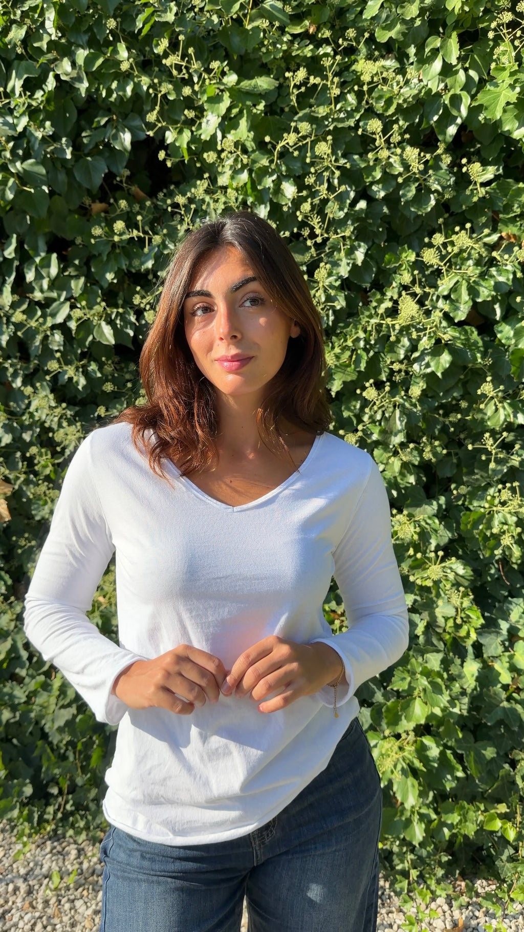 Camiseta básica blanca