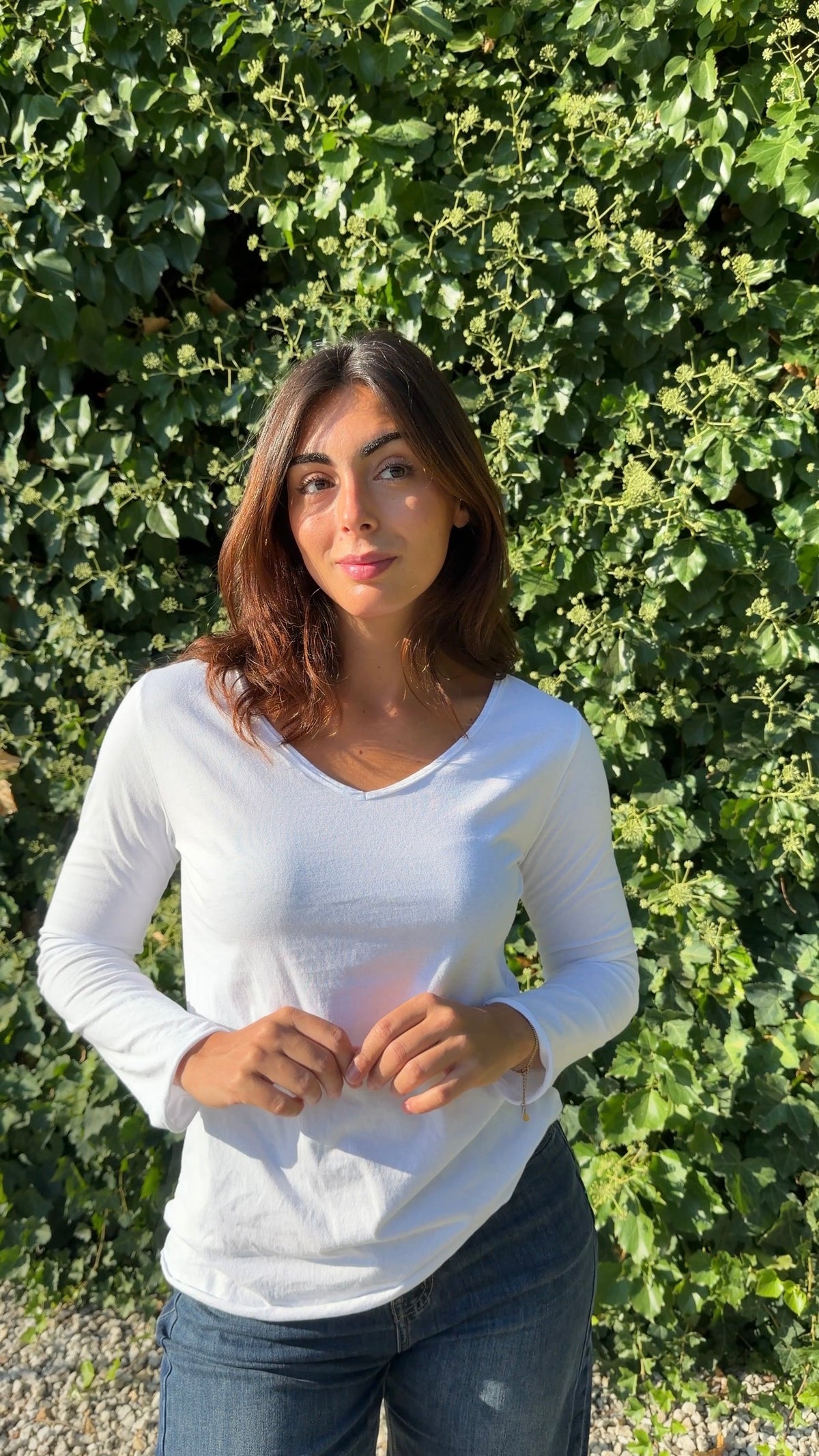 Camiseta básica blanca