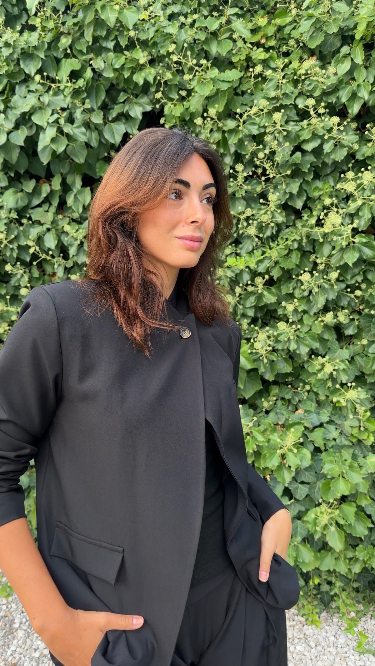 Chaqueta traje negro