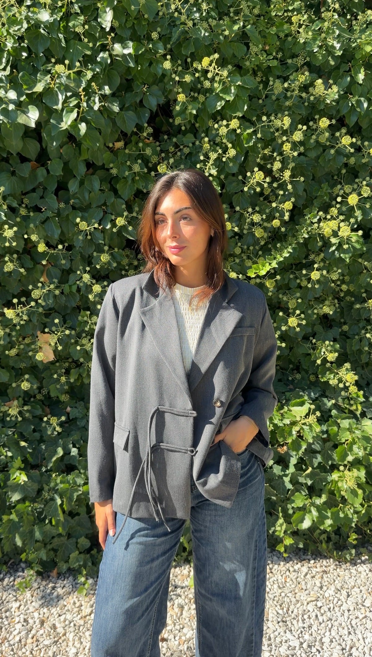 Chaqueta traje gris