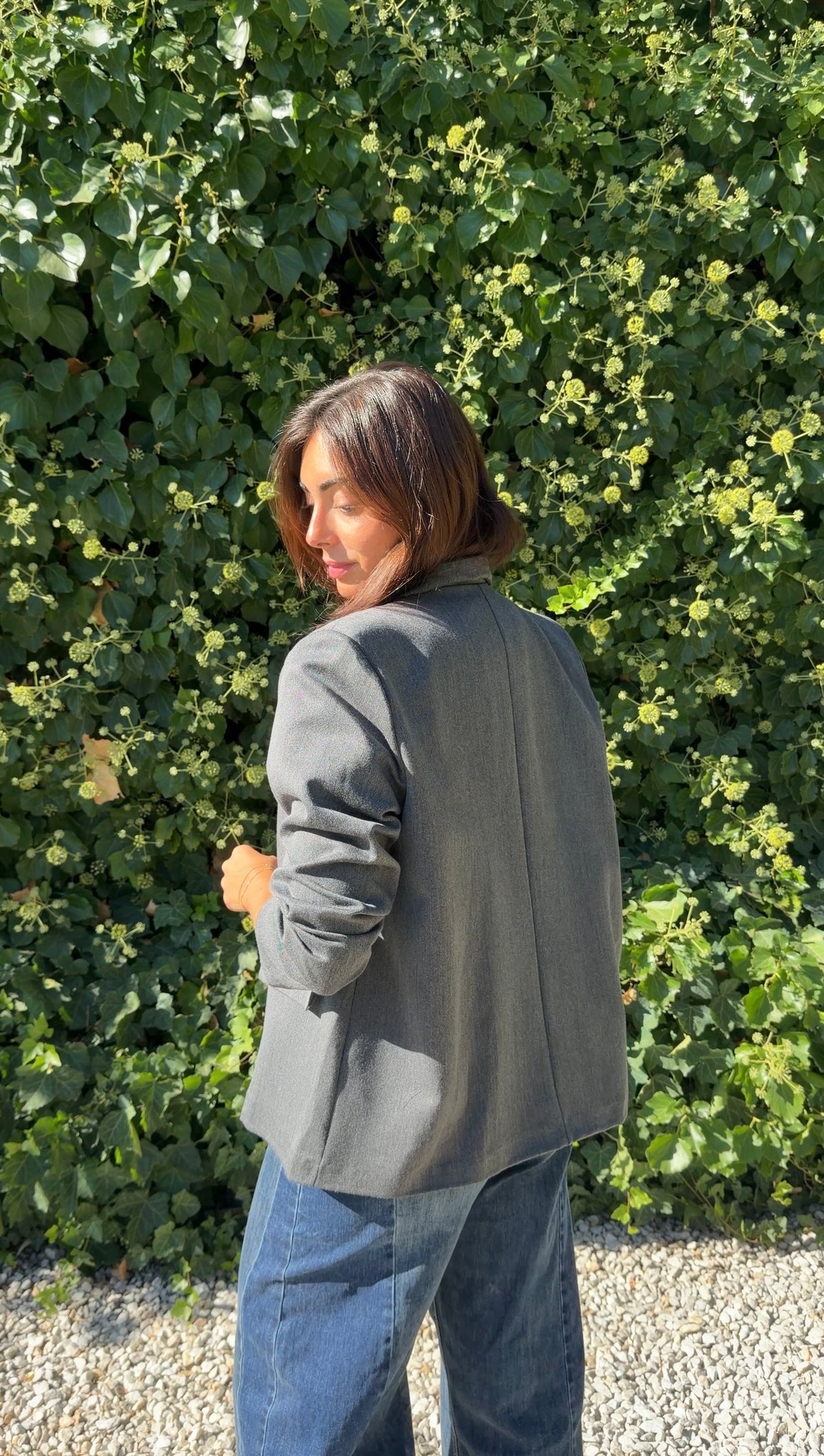 Chaqueta traje gris