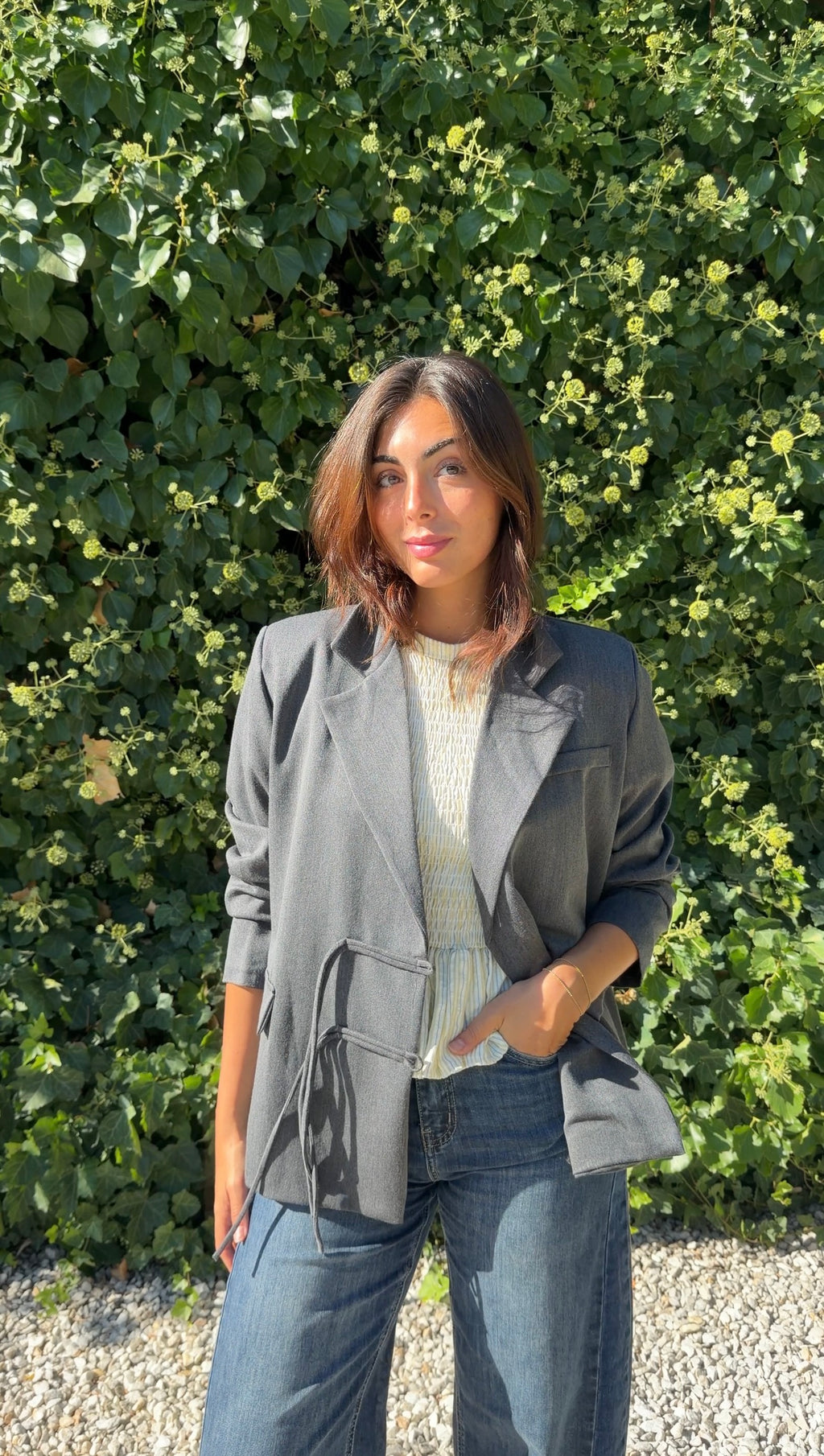 Chaqueta traje gris