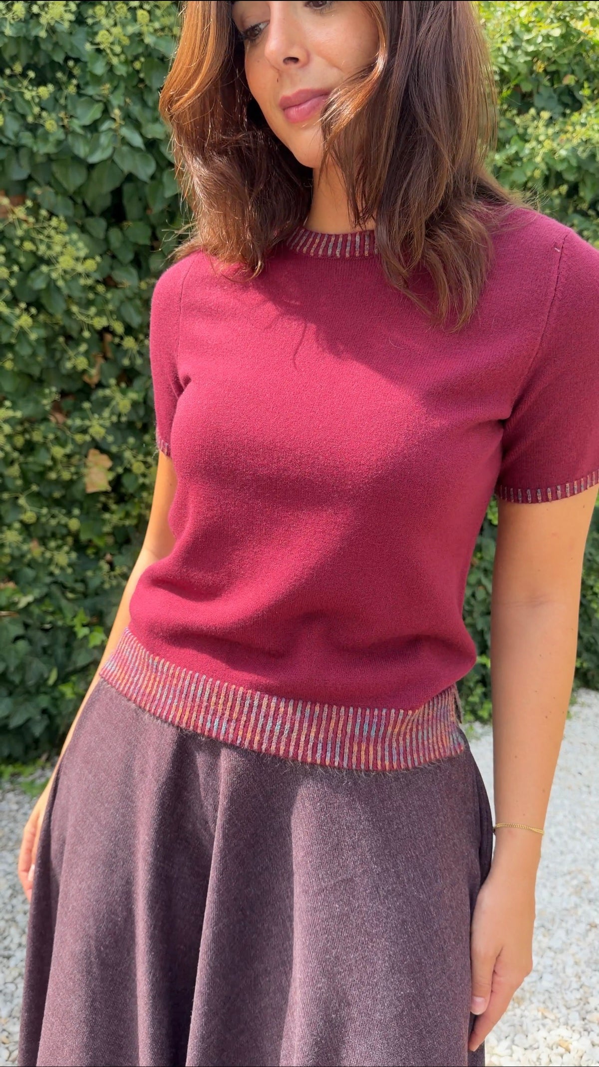 Jersey manga corta fresa