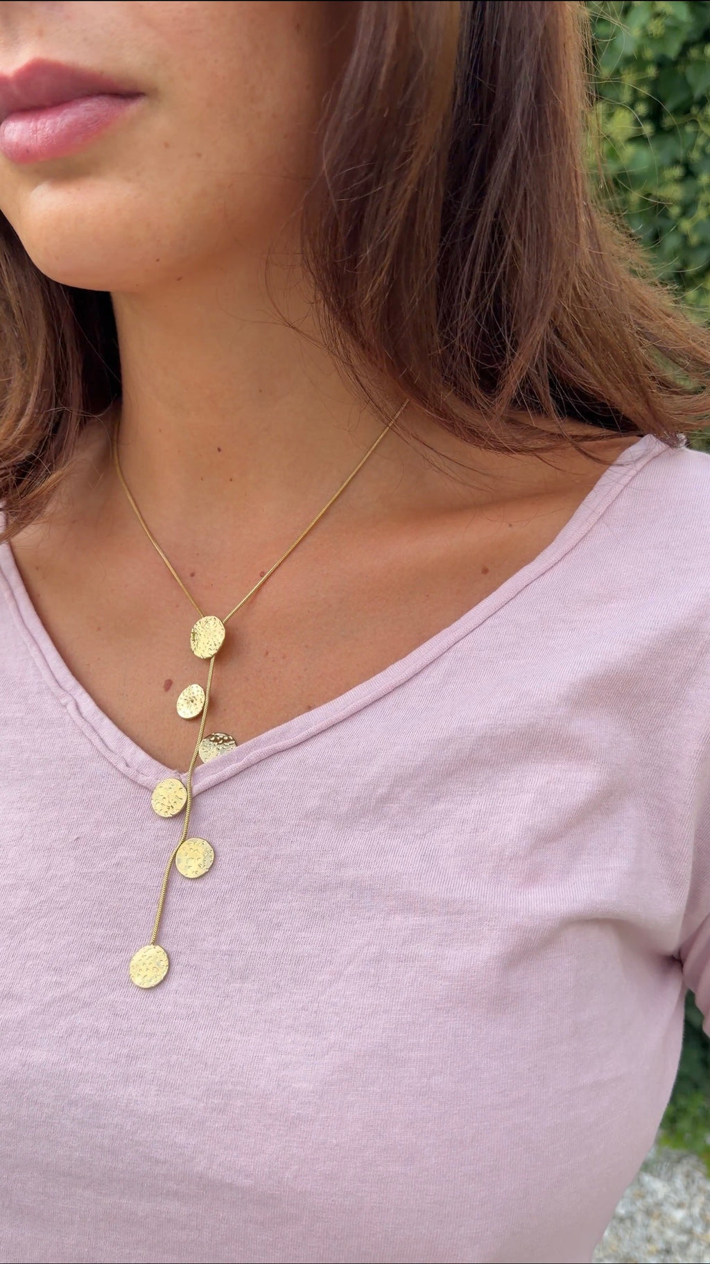 Collar monedas