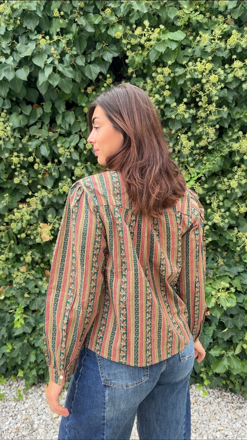 Camisa india verde